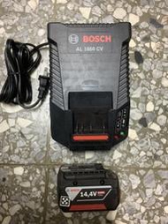 Bosch AL 1860CV充電器 &amp; 14.4V 4.0ah原廠電池