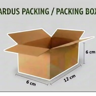 12X6X6 THICK SINGLE WELL PACKING CARDBOARD
