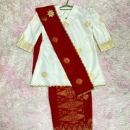 Kebaya Anna Matching kontrast warna baju lainpermpuan kids fesyen raya 2025#latest fesyenmuslimah gi