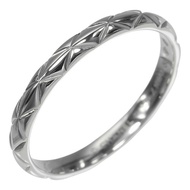 【日本直送】香奈兒 戒指 COCO CRUSH 小款 17 號 指輪 Pt950 鉑金 約 3.55g CHANEL【二手】A 級