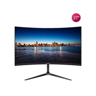 27 Inch Curved Screen 3000r 1920x1080 1k 75hz 2ms Hdmi+vga Desktop Monitor Display Lcd Monitor 27" V