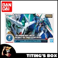 Bandai 1/144 RG 00 Qan[T] Full Saber Clear Color The Gundam Base Limited