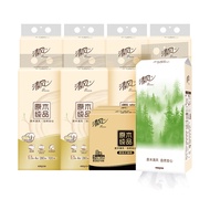 Breeze Hanging Paper Log Tissue Household Toilet Paper Napkin Facial Tissue Affordable Packaging 88v