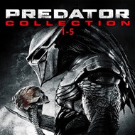 PG-BLURAY ENGLISH MOVIE #PREDATOR COLLECTION 1-5  ‧ Action/Sci-fi # Arnold Schwarzenegger