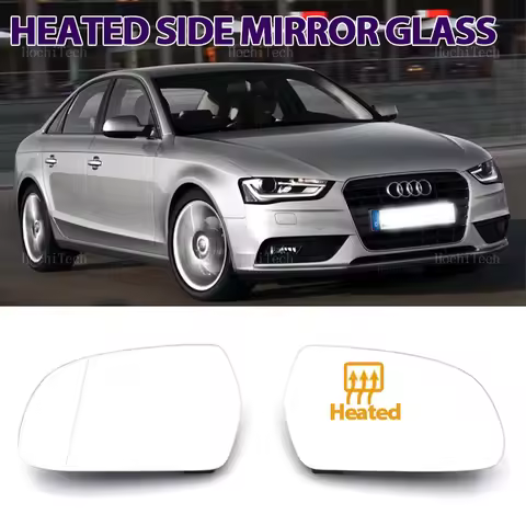 For Audi A4 S4 RS4 B8.5 2011-16, A5 S5 RS5 B8.5 2010-16, A3 8P RS3 Side Mirrors Reflective Lens Rear