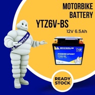 MICHELIN YTZ6 YTZ6V BATTERY MOTORCYCLE BATERI MOTOSIKAL V100 VS125 VS150 BELANG150 RS150 V1 V2 VARIO