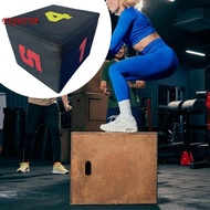 [tishita] Plyometric Jump Box Plyo Jump Box for Conditioning Strength Training Gym