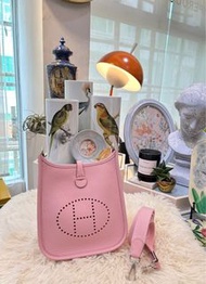 Hermes Mini Evelyne 櫻花粉