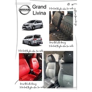 Grand Livina Stylish High Grade Car Seat Cover