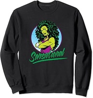 Sensational She-Hulk Retro Comic Sweatshirt