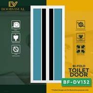 Aluminium Bi-fold Toilet Door Design BF-DV132 | BiFold Toilet Door Specialist Shop in Singapore