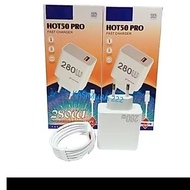 Charger 100%Original Infinix hot 50 pro 280w type c