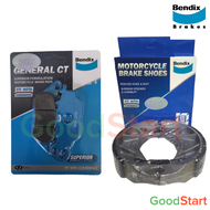 YAMAHA MIO SPORTY SOULTY Mio MX i 125 Sniper 135 MX Brake Pads & Shoe BENDIX