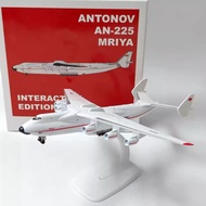 1: 400 Union Antonov AN225 Ann 225 Transport Aircraft 20cm Alloy Simulation Aircraft Model with Whee