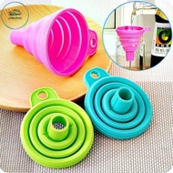 Foldable Silicone Oil Water Funnel Multipurpose Portable Funnel