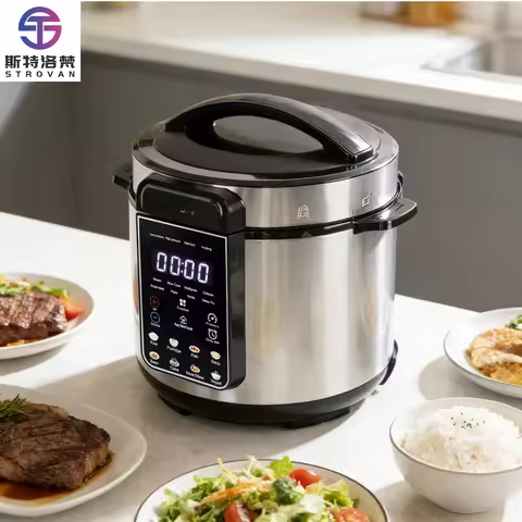 Instant Cooking Pot 16 in 1 Multi-function Electric Pressure Cooker 6QT Rice Cooker Yogurt Maker Sta
