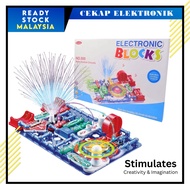 Science Kit Toy Snap Circuits Electronic Blocks STEM Physics Educational Project Mainan Projek Sains