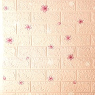 FOAM WALLPAPER Foam Wallpaper Sticker WALL DECORATION 3D Brick FOAM WALL STICKER 70X77 CM