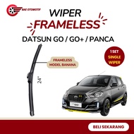 Datsun Go Soft Frameless Wiper / Go+ Frameless Blade Model Anti-Scratch 1 Pcs Single Wiper