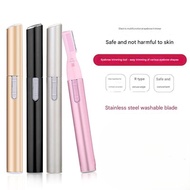 Multifunctional Electric Hair Remover Women Epilator Eyebrow Shaving Armpit Body Hair Battery Brow T