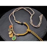 Necklace 5 Gods Rez Tibetan Flexible KnittedTALI 3.5mm 50-75cm J280