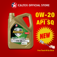 Caltex Havoline ProDS Fully Synthetic 0W20 (3liter) with Touch N Go Stick