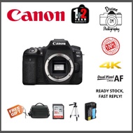 Canon EOS 90D DSLR (Body only)/ +Boya ByMM1  1+2 years Canon Malaysia Warranty (Free gifts)