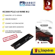 Kingston KC3000 M.2 2280 NVME GEN4 PCIE 512GB/ 1TB/ 2TB & Kingston KC2500 M.2 2280 NVME GEN3 PCIE 25