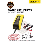 Motobatt Water Boy PDCWB Battery Charger 6V/12V 1A Waterproof IP67 Smart Charger AGM Gel Motorcycle 