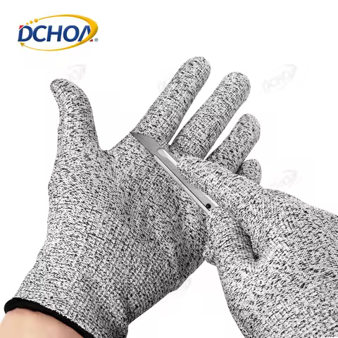 3/5 Pairs Anti-Static Cutting & High Temperature Thick Work Safety Gloves Vinyl Film Wrapping Applic