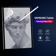 Screen Protector Paper-Like Screen Guard for Samsung Tab A7 T500 Tab A 10.1 2019 Tab A2 10.5 Tab A 10.1 2016 Tab A 8.0 Anti-Glare Matte Pet Film Tab S6 10.5 Tab S6 Lite 10.4 S5E 10.5 2019 Tab A7 2020 Tab S2 9.7 Tab S4 10.5 Soft Film