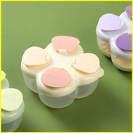 B4 Four-leaf Clover Portable Baby Milk Powder Box Travel Picnic Outdoor Milk Powder Compartment 4B