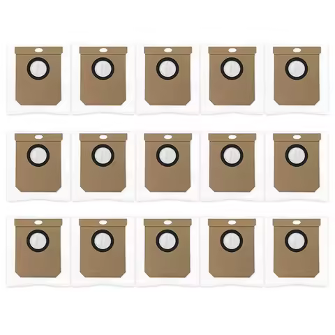 A04V 15PCS for Home EVE CC / 10000 8090 Ultra 9090 AI / L50 L60 /Everybot Q5 / H9+ Dust Bags