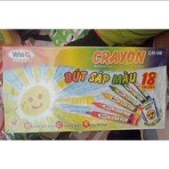 Win color wax 12 colors, 18 colors