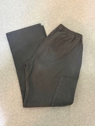 Balenciaga Yeezy Gap Wide Sateen Cargo Pants Grey S