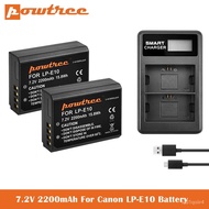 ALP-E10 Baery Dual Charger for Canon LP-E10 and Canon EOS Rebel T3, T5, T6, Kiss X50, Kiss X70, EOS 1100D, EOS 1200D, EO