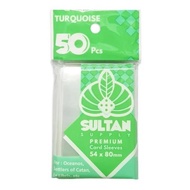 Novice Sultan Card Sleeves TURQUOISE 54x80mm