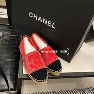 Chanel草編鞋