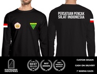 Kaos Lengan Panjang Pencak Silat Ppsi Persatuan Pencak Silat Indonesia DB Distro - Kaosilogis