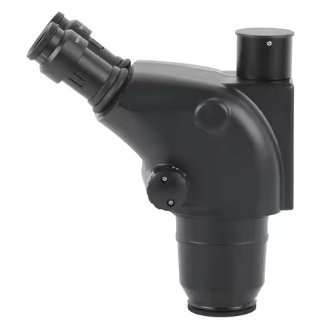 Stereo Microscope Zoom Trinocular Microscope Head 6.5X-65X 3.25X-32.5X 13X-130X + 0.5x 2.0x Auxiliar