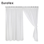 Eurotex, Full Length Ready Made Curtain, Sheer (1 Piece)
