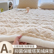 Milk Fleece Student Coral Fleece Blanket Class A Winter Single Cushion Mattress Mattress Mattress Do