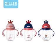 Diller Tritan 3in1 皇冠学习杯5m+【Diller Kids 3in1 Tritan Feeding Bottle