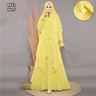 M41-6 Gamis Syari NMR BY NAMIRA PREMIUM