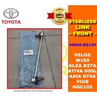 100% ORIGINAL FRONT STABILIZER LINK TOYOTA VELOZ W150 ALZA D27A ATIVA D55L AXIA D74A VIOS NGC102 ( 4