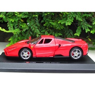 Bburago 1/24 Ferrari Enzo Diecast Model Car Ferrari Racing  Red Supercar