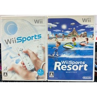 Original Disc [Wii] Wii Sports/Resort (Japan) (RVL-P-RSPJ) (RVL-R-RZTJ)