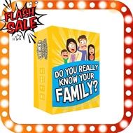 Do You Really Know Your Family? Fun Family Game Filled with Conversation Starters and Challenges