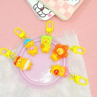 GANTUNGAN UPSET DUCK RESIN KEYCHAIN CUTE UGLY DUCK RESIN KEYCHAIN CAR KEYCHAIN BIRTHDAY SOUVENIR