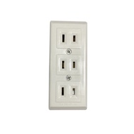 1 Pc Electronic Extension Outlet (3 gang / outlet)